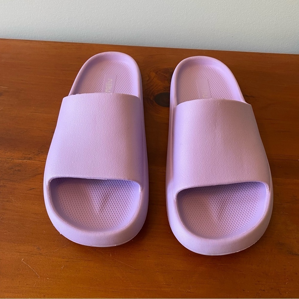 Mad Love Lilac Slide Sandals